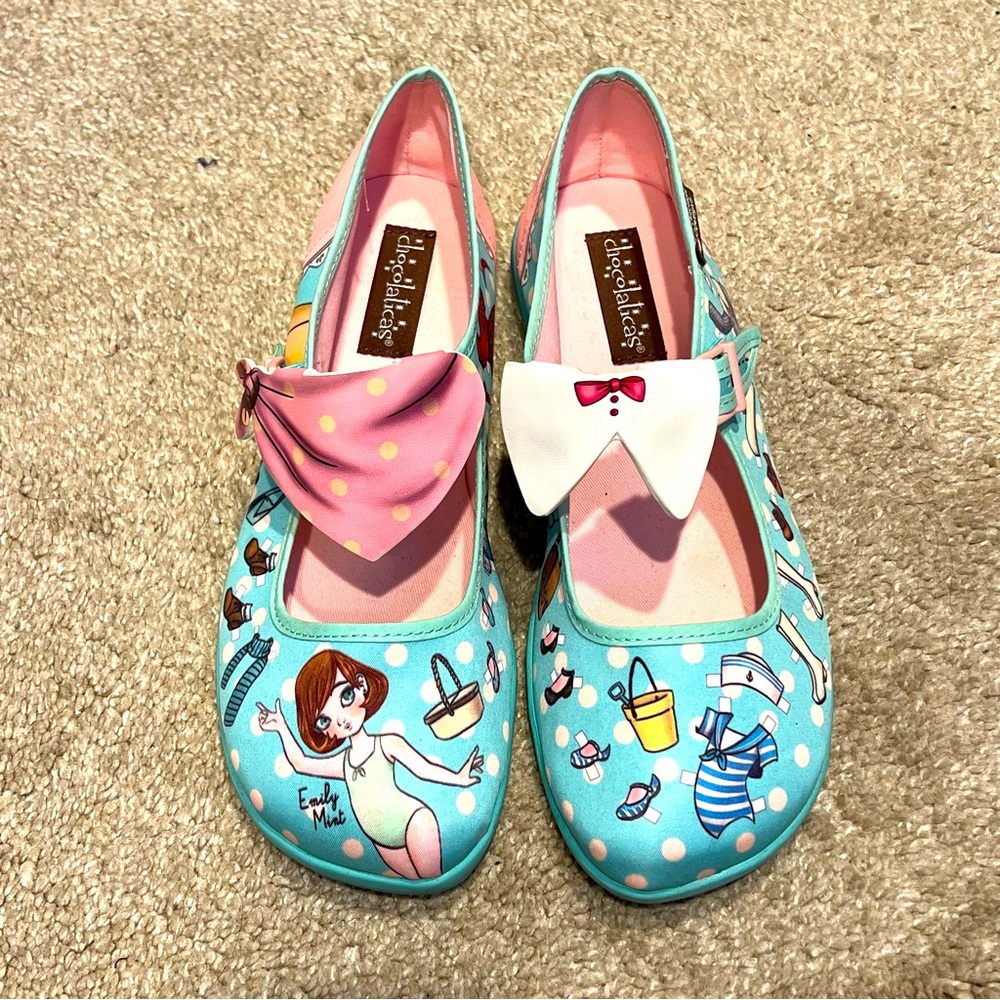 Hot Chocolate Chocolatica’s Mary Jane Shoes